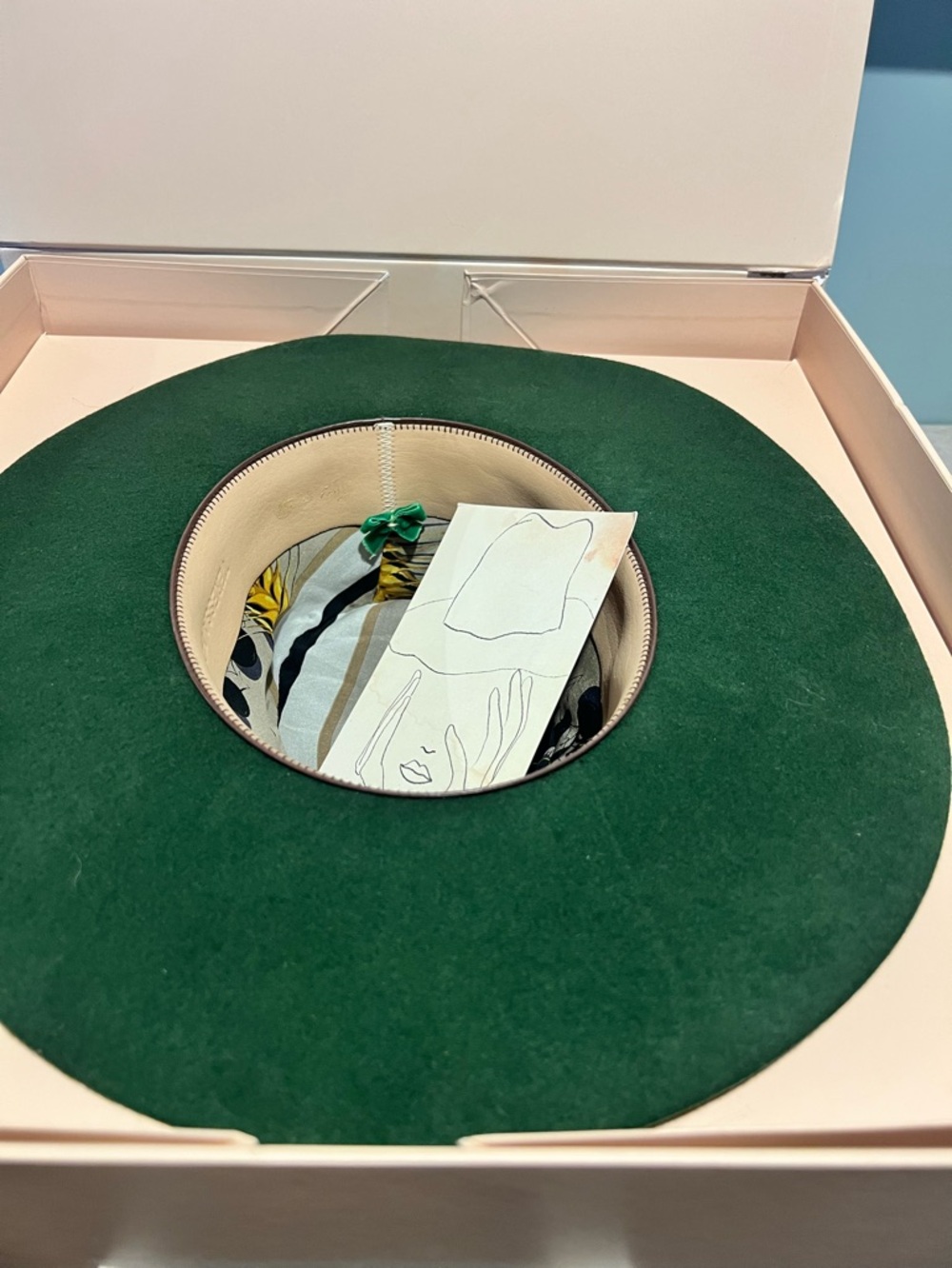 Teressa Foglia - Forest Green - 7 1/8 - Picture 8 of 15
